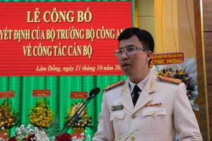 Trưởng Công an huyện làm Phó Giám đốc Công an tỉnh Lâm Đồng