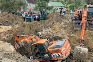 Sập giếng làm 3 người tử vong ở Nghệ An