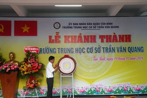 Quận Tân Bình có thêm trường THCS mới 