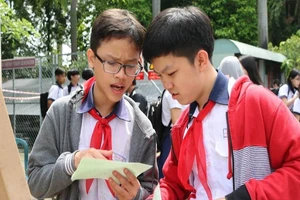 Điểm chuẩn lớp 10: Có trường tăng 7,75 điểm