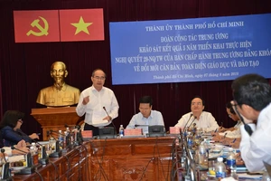 Bí thư Nguyễn Thiện Nhân: 'Nên duy trì kỳ thi 2 trong 1'