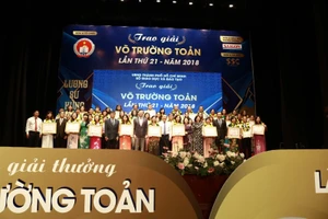 Vinh danh 50 nhà giáo đạt giải thưởng Võ Trường Toản