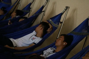 Đại học đầu tiên có khu nghỉ trưa tiện nghi cho sinh viên