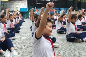 Trường học khẩn cấp triển khai phương án ứng phó bão số 9