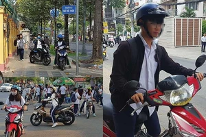 Các trường ở TP.HCM không tổ chức giữ xe trên 50cc