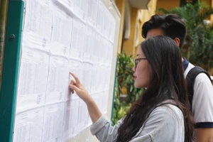 TP.HCM: Thủ khoa khối B đạt 28,7 điểm