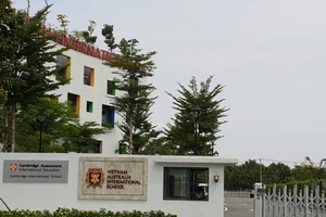 Trường quốc tế Việt Úc cơ sở Sa la, quận 2. Ảnh: NL