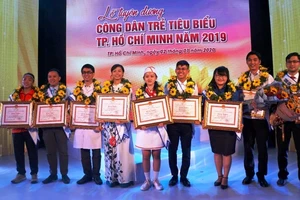 Vinh danh 12 gương công dân trẻ tiêu biểu TP.HCM năm 2019