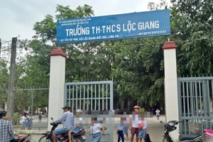 Ngôi trường nơi xảy ra sự việc phụ huynh xông vào trường dùng mũ bảo hiểm đánh cô giáo