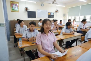 Thí sinh tham dự kỳ thi vào lớp 10 năm học 2019