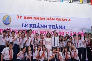 Quận 4, TP.HCM khánh thành 2 ngôi trường mới