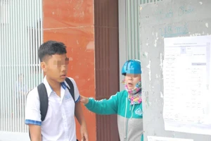 Một thí sinh không được dự thi vì đi quá trễ