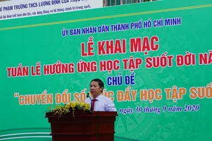 TP.HCM 'chuyển đổi số thúc đẩy học tập suốt đời'