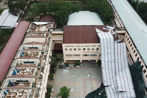 TP.HCM chi 2,9 tỷ khắc phục sự cố tại trường THPT Bình Phú