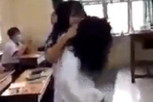 Vụ hai nữ sinh đánh nhau: Kỷ luật 15 học sinh 