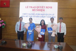 TP.HCM: Trao quyết định bổ nhiệm 3 phó hiệu trưởng sau kỳ thi tuyển chọn
