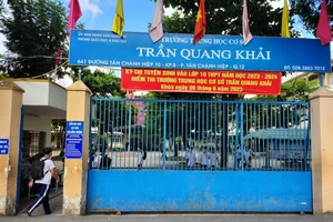 TP.HCM: Hơn 96.000 thí sinh làm thủ tục dự thi vào lớp 10 