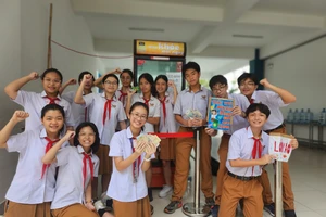 Học sinh trường Nguyễn Gia Thiều ‘Khởi nghiệp tuổi 14’