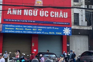 Trung tâm Anh ngữ tại TP.HCM đột ngột đóng cửa, phụ huynh hoang mang