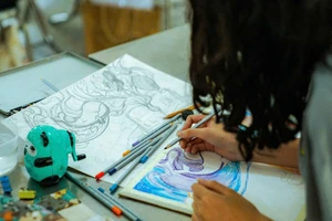 1 trường THPT tại TP.HCM đánh giá năng lực đầu vào môn mỹ thuật