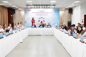 Đang diễn ra toạ đàm 'Đào tạo luật ở Việt Nam hiện nay: Thách thức và cơ hội’