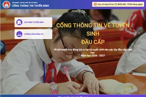 Từ hôm nay, phụ huynh TP.HCM rà soát dữ liệu tuyển sinh đầu cấp