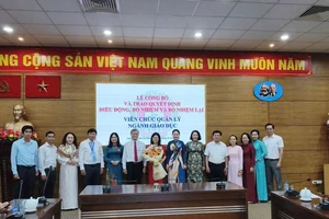 Sở GD&ĐT TP.HCM điều động, bổ nhiệm loạt hiệu trưởng trường THPT