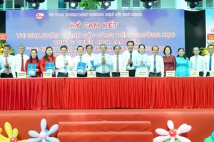 TP.HCM phát động 100 ngày đêm hoàn thành 1.000 phòng học