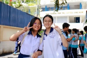 TP.HCM: Trường Phổ thông Năng khiếu công bố điểm chuẩn lớp 10