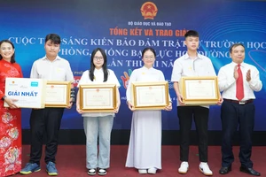 Học sinh TP.HCM giành giải Nhất với sáng kiến AI phát hiện bạo lực học đường