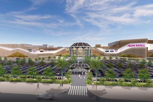 Ông Isobe Daisuke – Tổng Giám đốc AEONMALL Việt Nam và ông Đoàn Quốc Huy – Chủ tịch, Tổng Giám đốc BIM Group tại Lễ ký kết Hợp tác Dự án Trung tâm Thương mại AEON MALL Đà Nẵng Hòa Xuân