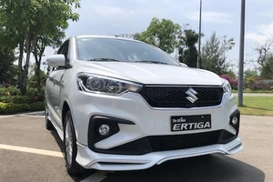 Suzuki Ertiga chính thức chào bán với giá rẻ hơn đối thủ