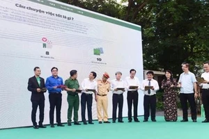 'Chuyến xe văn minh' xây dựng nên khu vườn giao thông đẹp