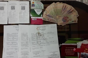 Một số tư trang hành khách để quên và đã được trả lại