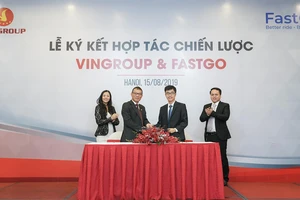 Vingroup hợp tác với FastGo tham gia thị trường xe công nghệ