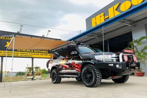 Land Cuiser được coi là “ ông hoàng địa hình” của dòng Toyota.
