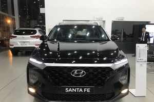 Giá lăn bánh kèm khuyến mãi của Hyundai SantaFe mới nhất