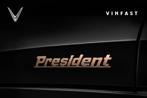 VinFast Lux V8 chuẩn bị ra mắt, tên chính thức là President