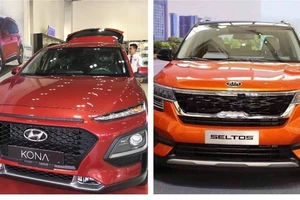 So sánh giá lăn bánh hai đối thủ Kia Seltos và Hyundai Kona