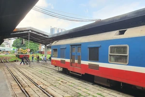 Đường sắt nối lại tàu đến và đi Đà Nẵng