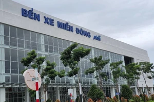 Diện mạo BXMĐ mới đã hoàn thành.Ảnh: THY NHUNG