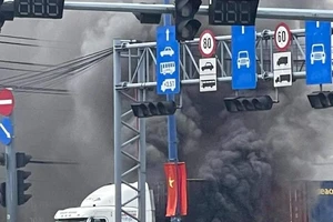 Chuyên gia nói gì từ vụ cháy xe container trên xa lộ Hà Nội