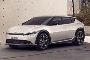 Mẫu xe điện Kia EV6 chạy được hơn 500km/sạc sẽ ra mắt vào đầu tháng 6 