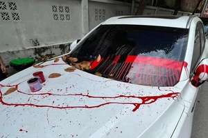Chủ xe phải làm gì khi bị tạt sơn lên ô tô khi đỗ xe ngoài đường?
