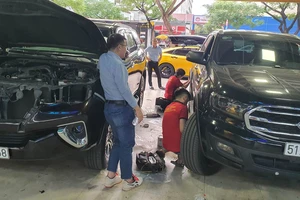 Siết kiểm định: Spa ô tô ế khách dịp cuối năm