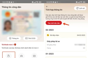 Triển khai tích hợp bằng lái xe trên VNeID