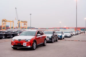 VinFast tiếp tục xuất khẩu lô xe điện VF8 thứ hai đi Mỹ và Canada