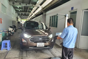 Dời lịch kiểm định cho các xe đã gia hạn đăng kiểm trên ứng dụng TTDK