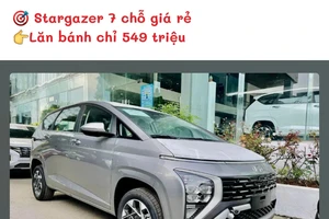 Bảng giá xe Hyundai tháng 10: Stargazer có giá chỉ từ 549 triệu đồng