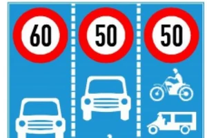 Đề xuất gia tăng biển báo tốc độ trên một tuyến đường